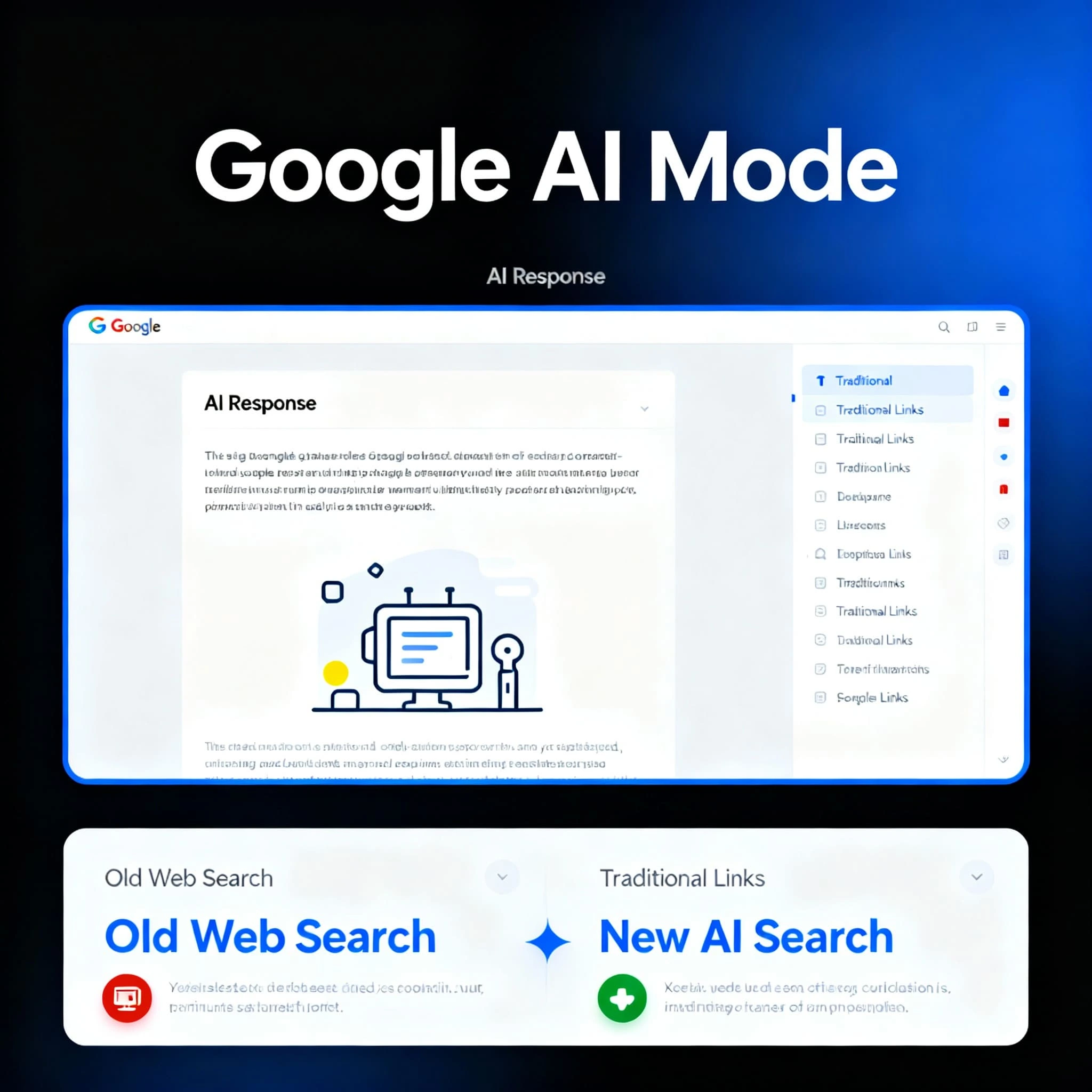 Google AI Mode Fine della Ricerca Web Tradizionale