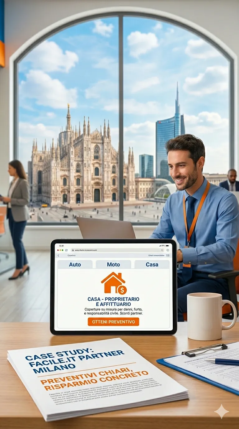 Case study SEO GEO 14 giorni - FacilePartner Milano